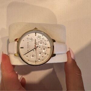 Ted Baker White and Gold Women's Watch